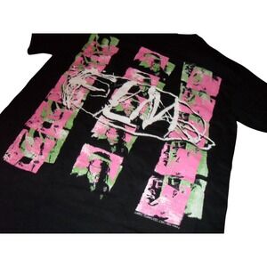 LUCKI Mens Black Graphic T Shirt FLM Flawless Like Me Artist Merch Size Small